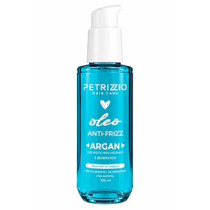 Petrizzio Óleo Capilar Argán Anti Frizz 100 Ml