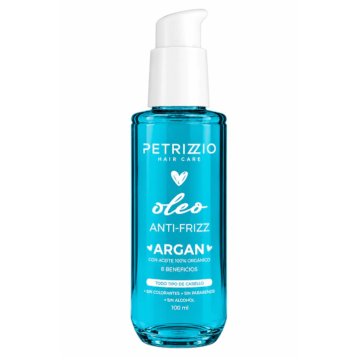 Petrizzio Óleo Capilar Argán Anti Frizz 100 Ml 1