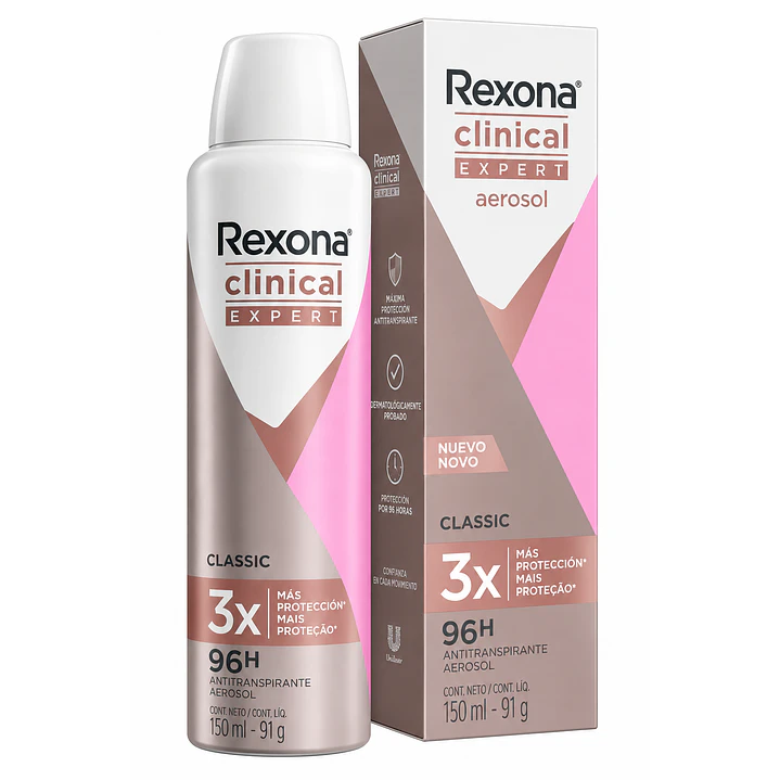 Rexona Clinical Classic Spray 150 Ml 3