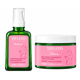 Kit Weleda Aceite De Masaje Para Estrías + Balsamo Para Estrias