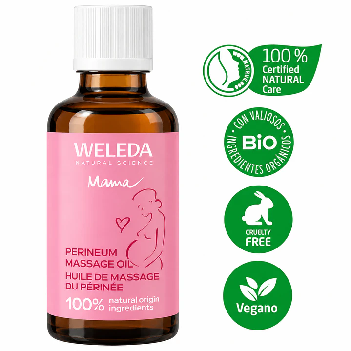 Aceite Para Masaje Perineal Weleda 50Ml  3