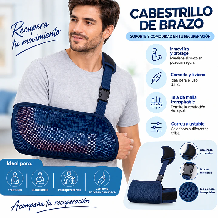 Cabestrillo Inmovilizador De Hombro Adulto 6