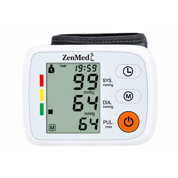 Tensiometro De Muñeca Bp-186w Zenmed Color Blanco 2