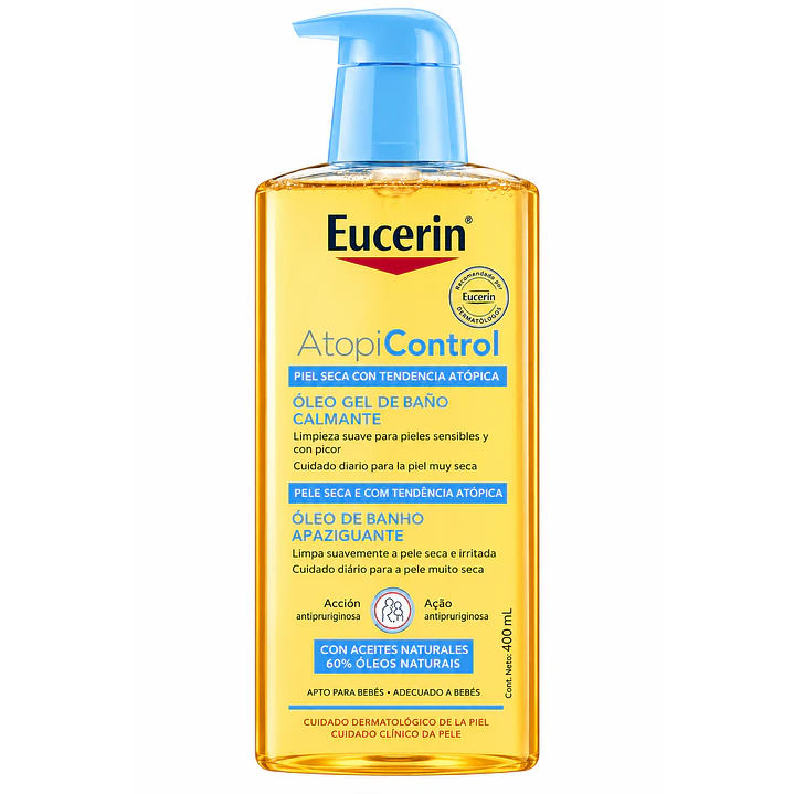 Eucerin AtopiControl Óleo Gel de Baño 400 Ml 1