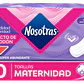 Nosotras Toalla Higiénica Maternal Suave Sin Alas X10 Unidad Caja X12 - Miniatura 2
