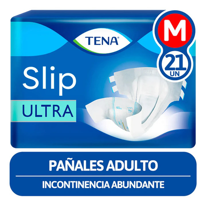 Pañales Para Adultos Descartables Tena Slip Talla M X 21 Unidades Caja X4 2