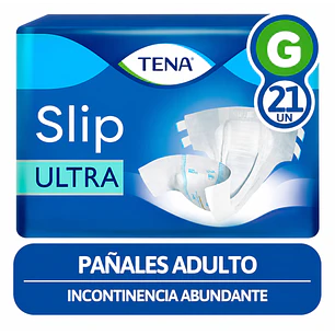 Pañales Adulto Tena  Slip Ultra Talla G X21 Unidades 