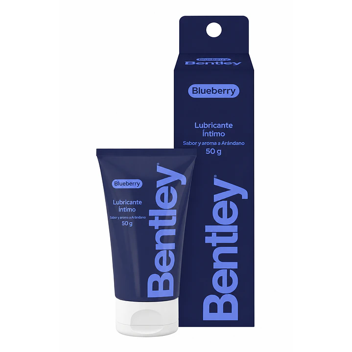 Bentley Blueberry Gel Lubricante Íntimo 50 Gr Pack X2 2
