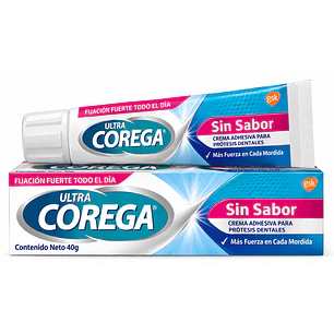 Corega Ultra Crema Fijadora Para Protesis Dentales 40 Gr