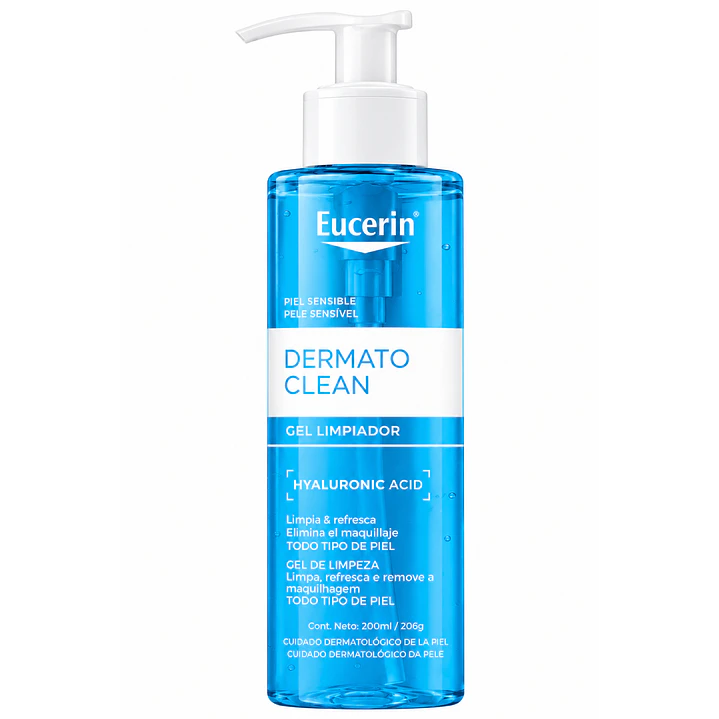 Eucerin Dermato Clean Gel Limpiador Facial 200 Ml 1