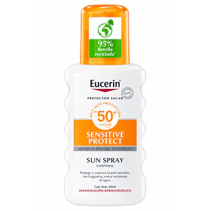 Eucerin Sun Body Sensitive Protect Spray Fps50+ 200Ml