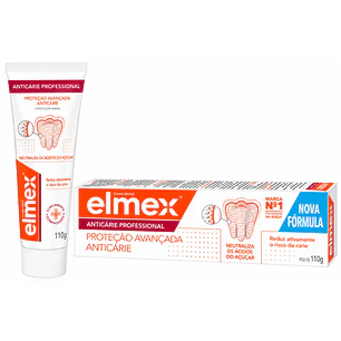 Crema Dental Elmex Anticaries Professional 110 Gr 