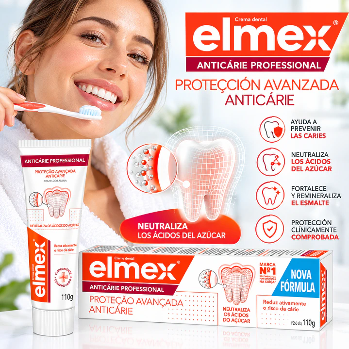 Crema Dental Elmex Anticaries Professional 110 Gr  3
