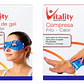 Pack Antifaz Gel + Compresa Gel Frio Calor Vitality - Miniatura 1