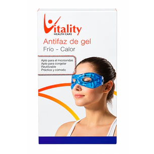 Antifaz Gel Frío Calor 36x9.5cm Vitality