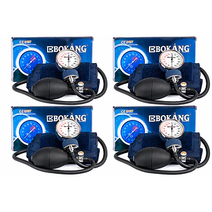 Fonendoscopio + Toma Presión Aneroide + Estuche Bokang  Pack X4