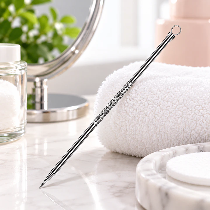 Aguja Para Acne Extractor De Puntos Negros 5