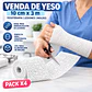 Venda De Yeso 10cmx3m Yesoterapia Lesiones Moldes Pack X4 - Miniatura 5