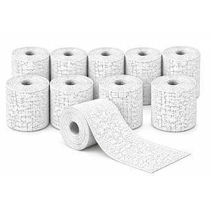 Venda De Yeso 10cmx3m Yesoterapia Lesiones Moldes Pack X10