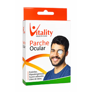 Parche Ocular Adulto Esteril Vitality Caja X12