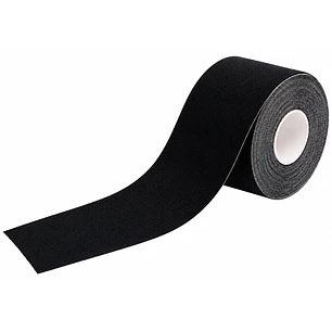  Cinta Adhesiva Neuromuscular Tape Kinesiologia Hub 5cm X 5m Color Negro