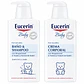  Eucerin Pack Baby Baño Shampoo Y Crema Corporal - Miniatura 1