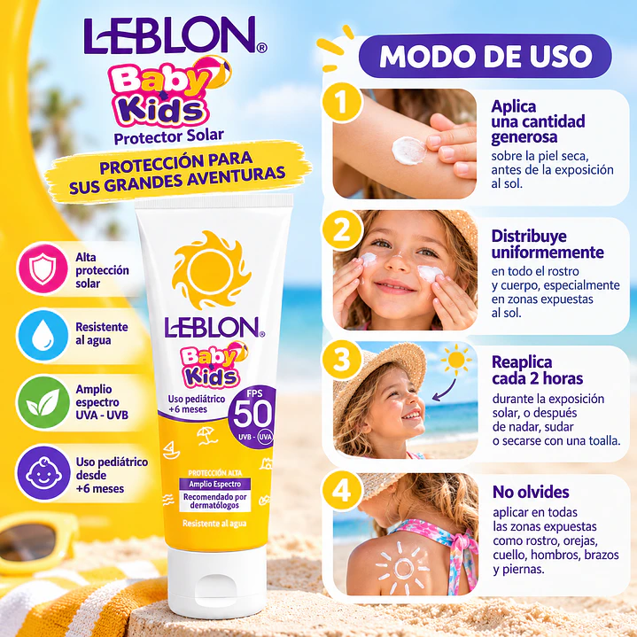  Leblon Bay Kids 50 Fps Protector Solar 50 G   4