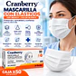 Mascarilla 3 Pliegues con Elástico Uso Médico Blanca X50 Cranberry - Miniatura 3
