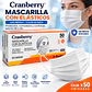 Mascarilla 3 Pliegues con Elástico Uso Médico Blanca X50 Cranberry - Miniatura 5