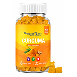 Cúrcuma con Vitamina C Perfect Bear 60 Gomitas