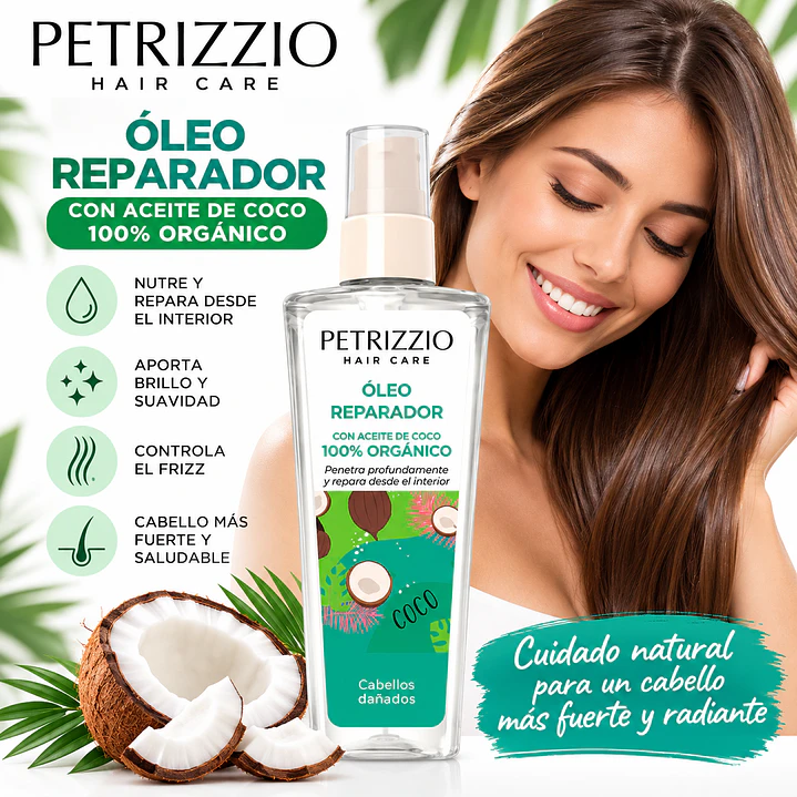 PETRIZZIO OLEO CAPILAR COCO 100ML 2