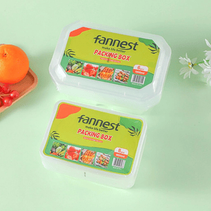 Set de Envases Plásticos Fannest 6 y 8 unidades