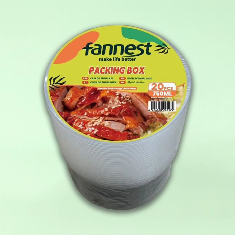 Caja de Embalaje Fannest Pack de 20 unidades 3