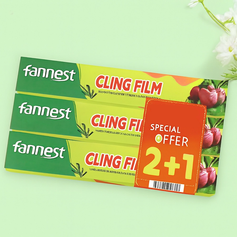 Film plástico Fannest – Set especial 2+1 1