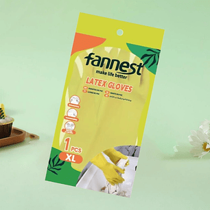 Guantes de látex Fannest XL