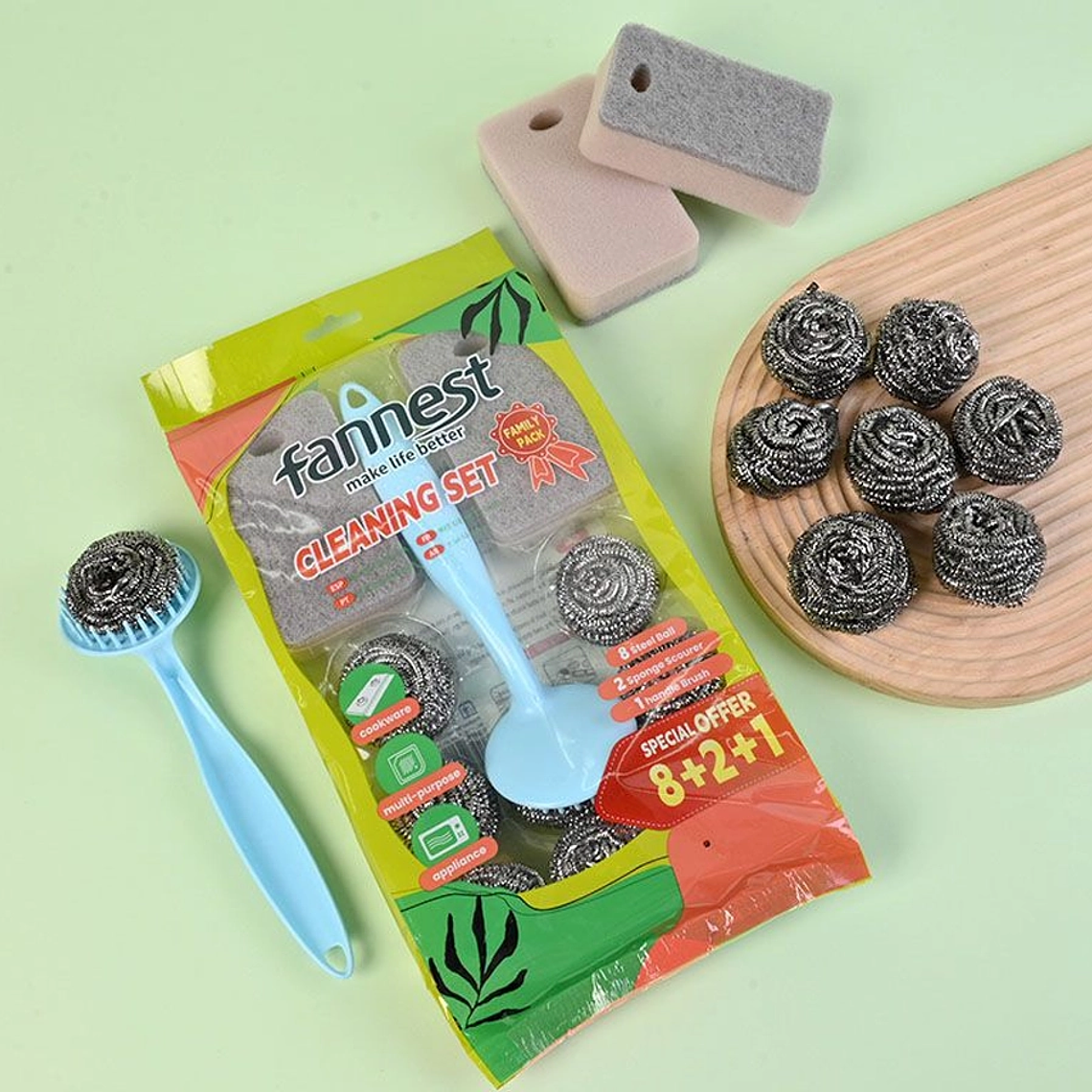 Set de limpieza Fannest Pack 1