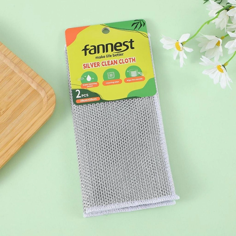 Paños Plateados Fannest  Pack 2 unidades 1