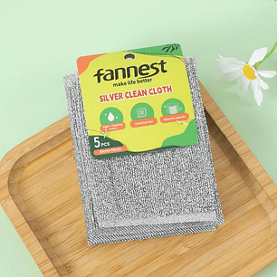 Paños Plateados Pack 5 unidades