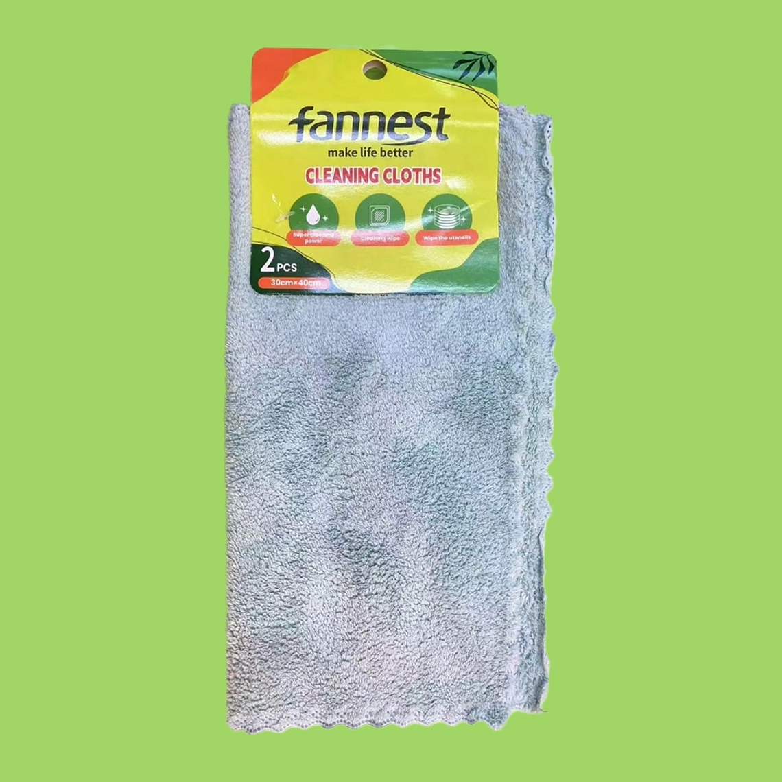 Paños de limpieza Fannest  Pack 2 unidades (30 x 40 cm) 1