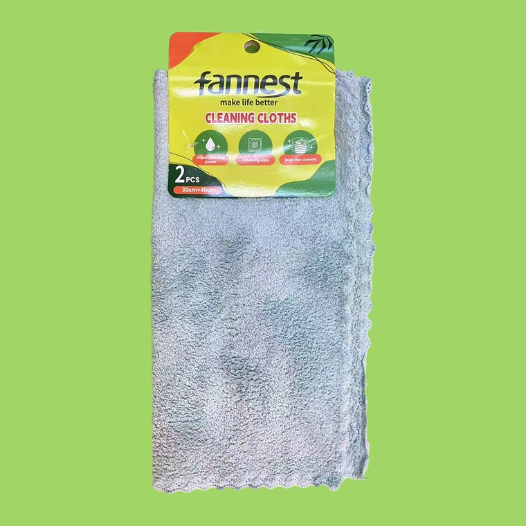 Paños de limpieza Fannest  Pack 2 unidades (30 x 40 cm) 1