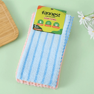 Toallas de limpieza Fannest – Pack 5 unidades