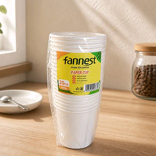 Vasos de Papel Blancos 250 ml  precio por menor $1.200.- Precio por mayor $850.- (desde 6 unidades)