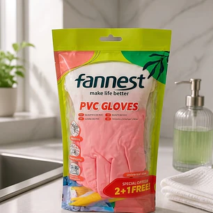 3 Guantes largos de PVC colores pastel: Precio por menor $2.500.- Precio por mayor $1.750.- (Desde 6 unidades)