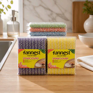 10 esponjas Colorful Scrubber King. Precio por menor $1.900.- Precio por mayor $1.350.- (Desde 6 unidades)