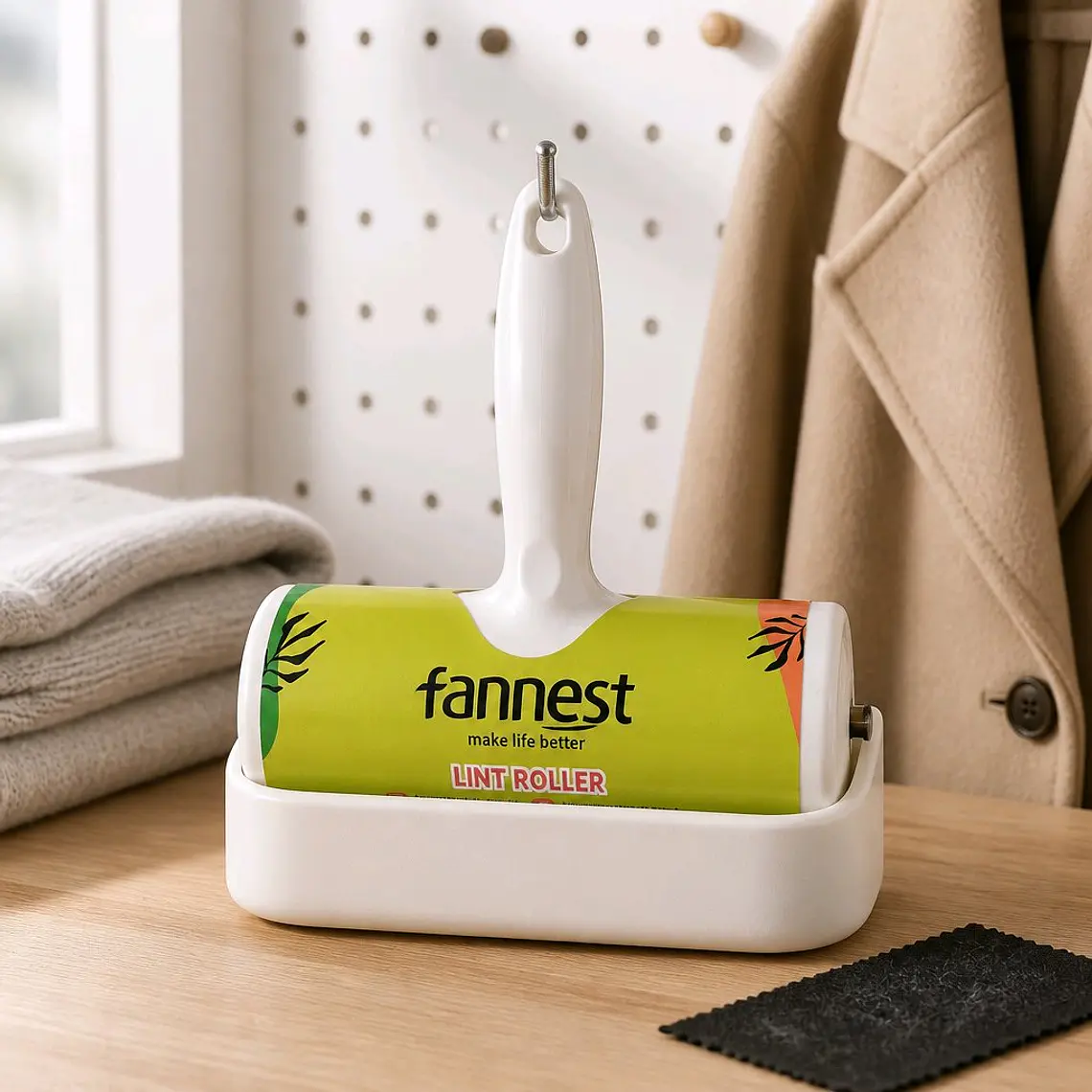 Papel Adhesivo para pelusas, pelos en la ropa, 16 cm x 60 semanas, rollo. Precio por menor $2,400.- Precio por mayor $1.700.- (Desde 6 unidades) 1