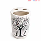 soporte cepillo de dientes\Vaso enjuague bucal ceramica - Miniatura 3