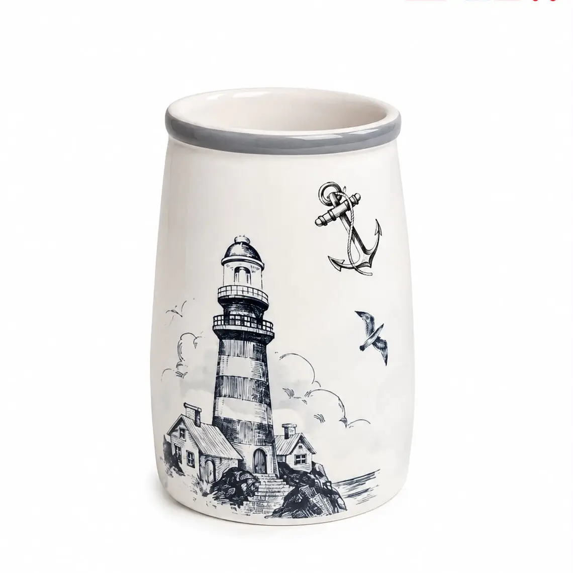 soporte cepillo de dientes\Vaso enjuague bucal ceramica 5