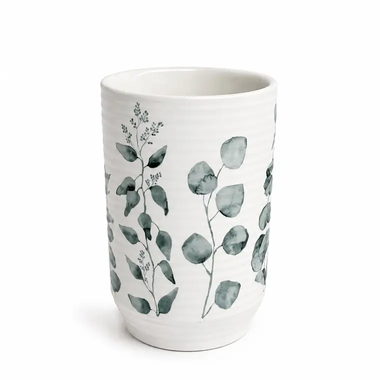 soporte cepillo de dientes\Vaso enjuague bucal ceramica 6