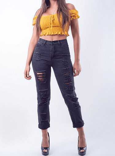 Jeans Roma White