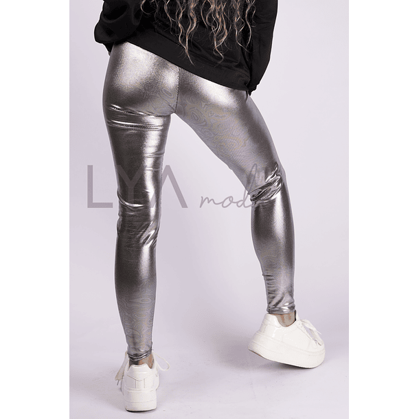 Calza Lycra Metalizada 12